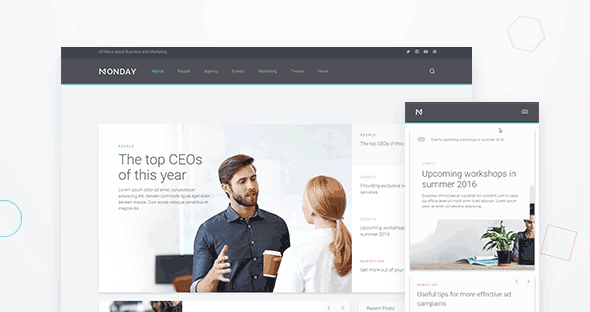 Yootheme Monday v1.0.0 – J3.x Template