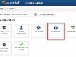 Akeeba Backup 5.0.4 core – J2.5/3.x