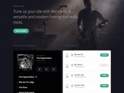 Rockettheme Remnant v1.0.0 Template J3.x